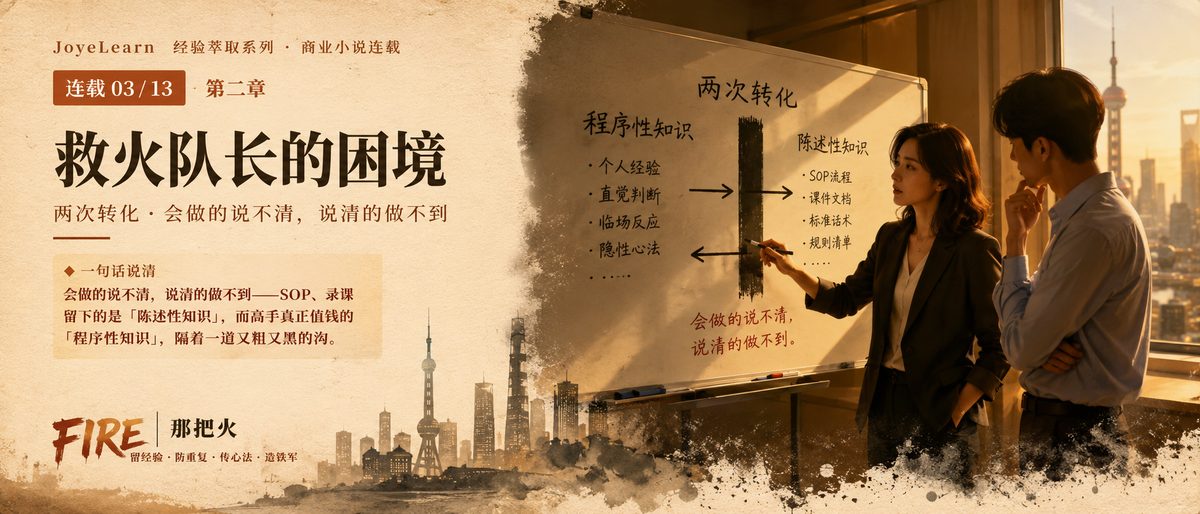 救火队长的困境｜FIRE，那把火