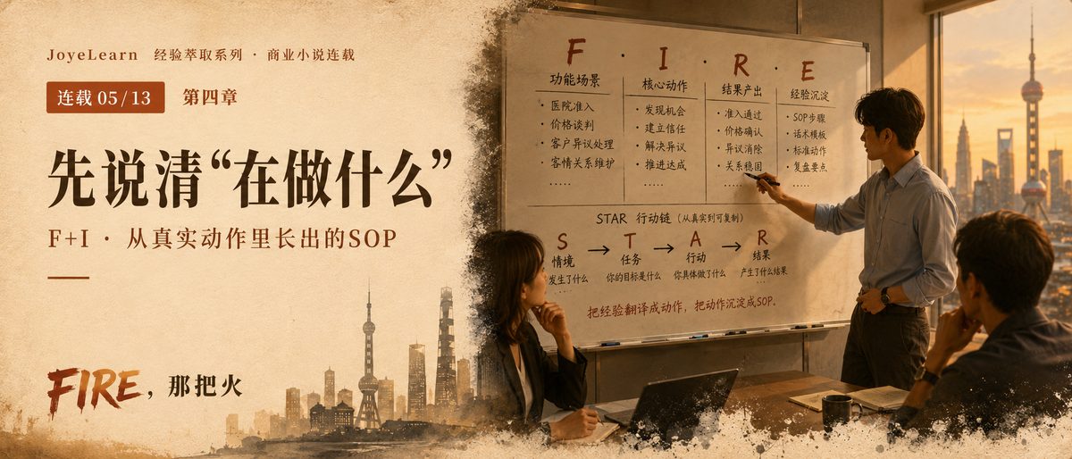 先说清"在做什么"｜FIRE，那把火