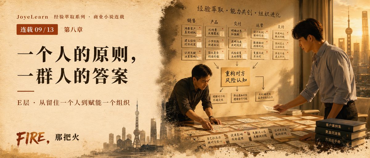 一个人的原则，一群人的答案｜FIRE，那把火