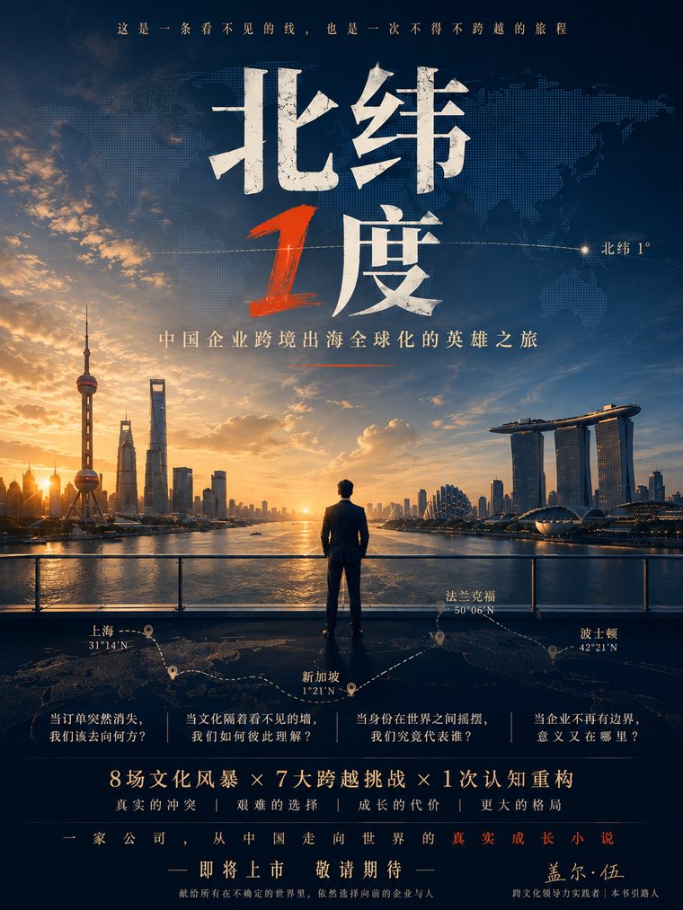 北纬 1 度封面